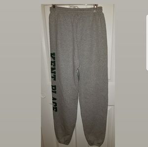 Elastic hem sweatpants